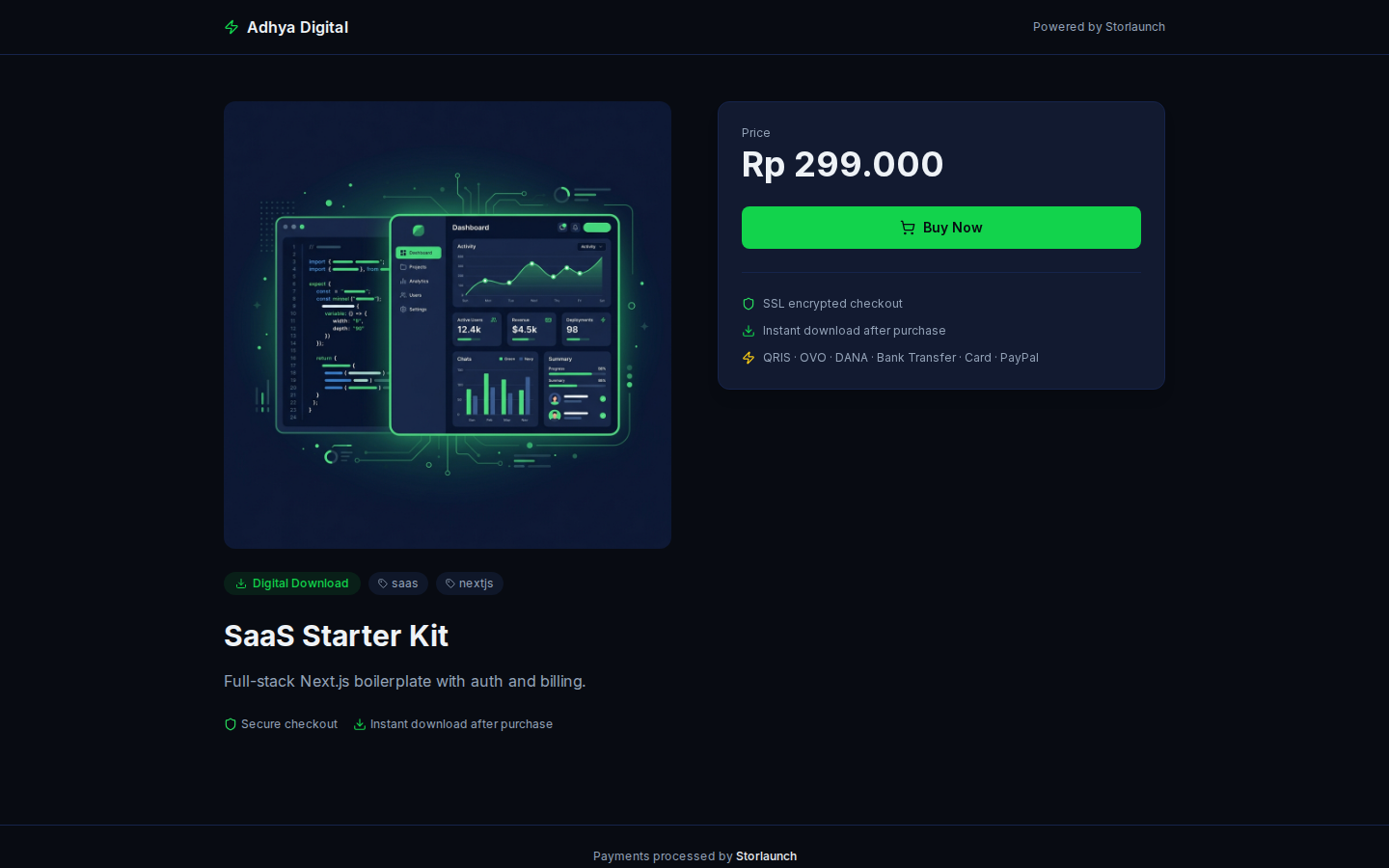 Digital Storefront screenshot